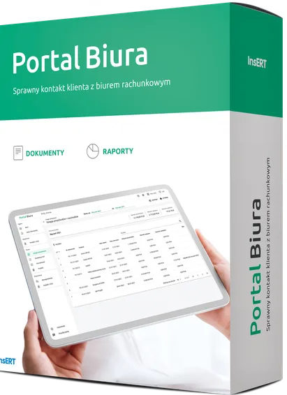 grafika strony Portal biura