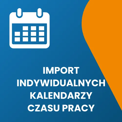 grafika strony Import Indywidualnych Kalendarzy Czasu Pracy