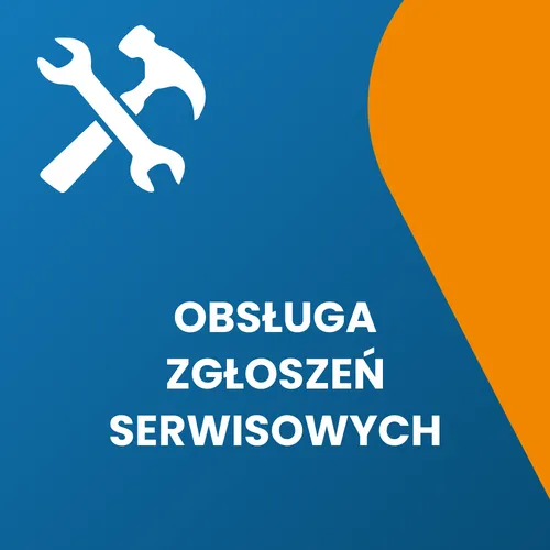 grafika strony Obsługa zgłoszeń serwisowych