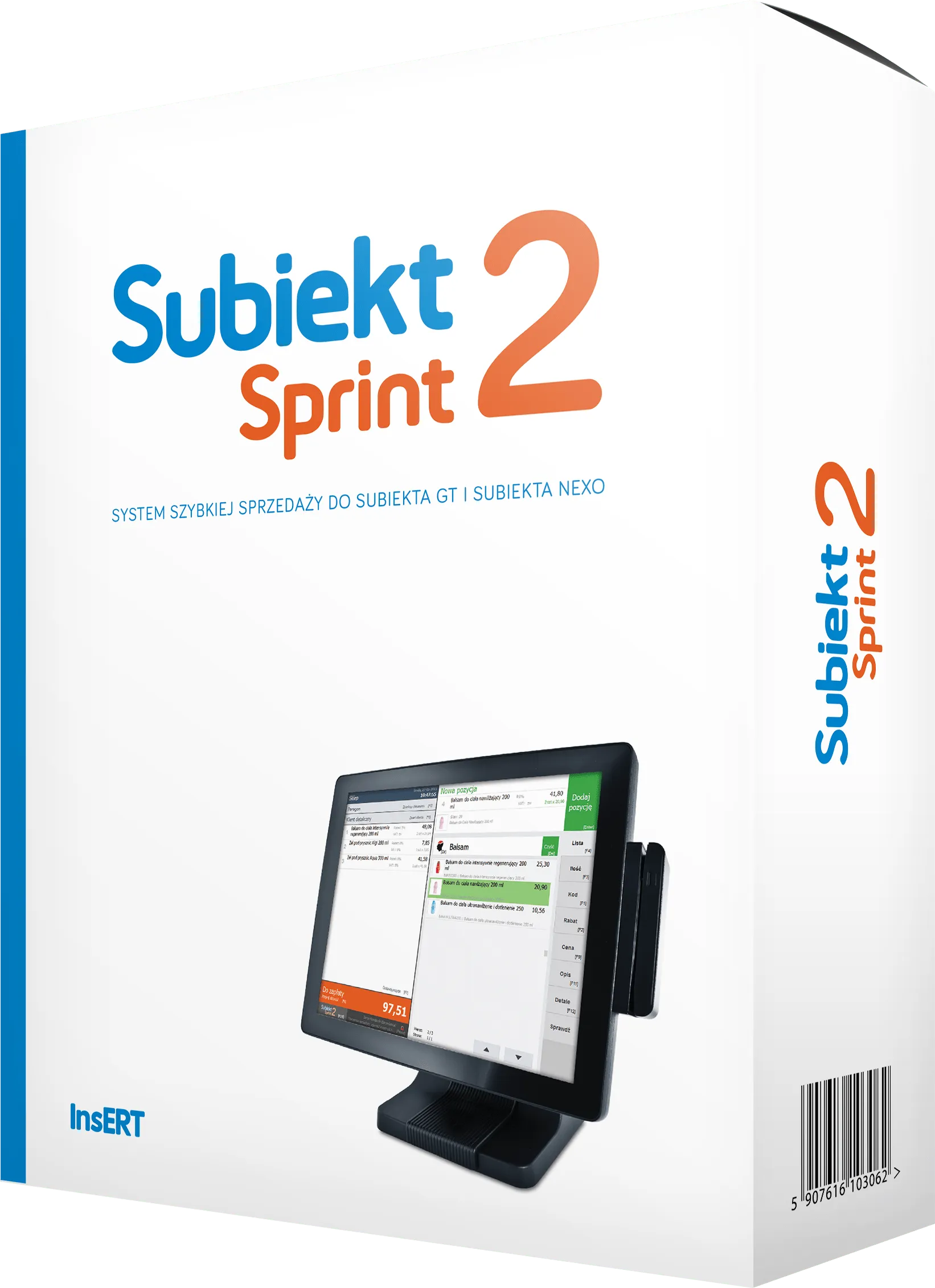 Subiekt Sprint 2 pudełko