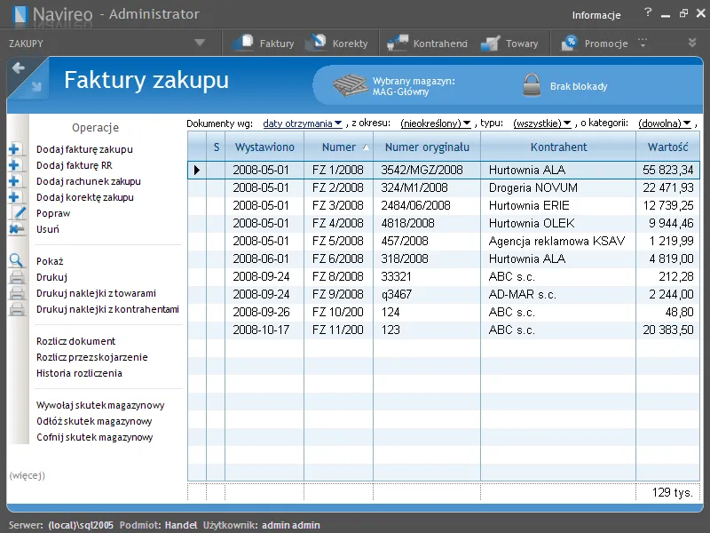 grafika dla sekcji Zakupy w Navireo Zakupy w Navireo